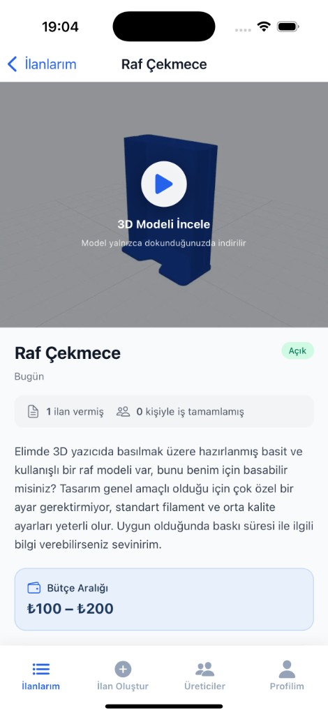 3D Model Görüntüleyici